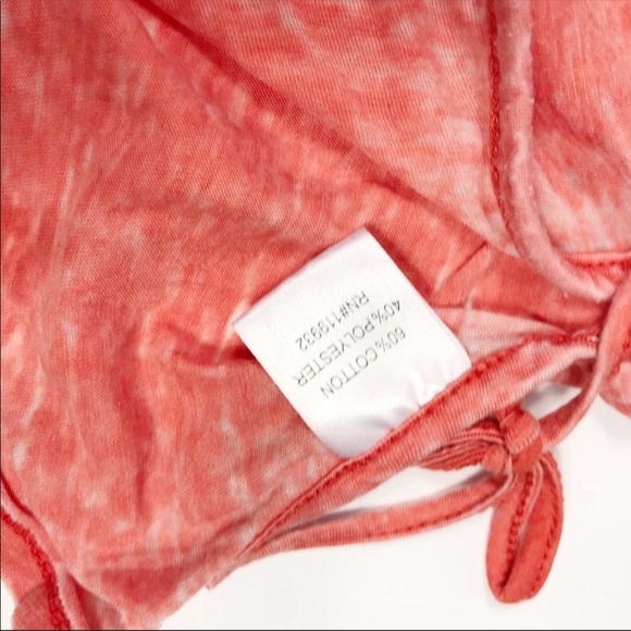 Motley Crue Skull Crossbones 2015 The Final Tour Burnout TieSide TankTop Size Sm - Picture 6 of 12